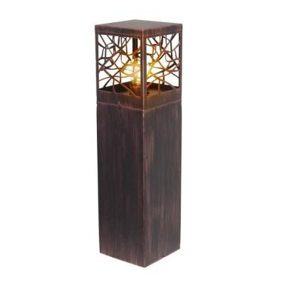 Borne extérieure WHITNEY BRILLIANT rouille - métal/plastique E27 1x52W