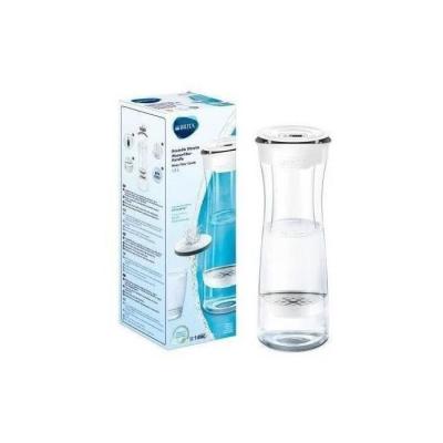 Bouteille filtrante Brita Blanc Graphite - 1 filtre MicroDisc