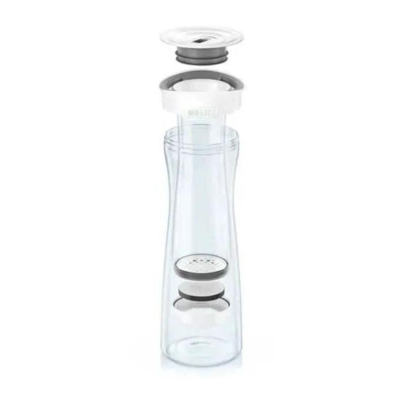 Bouteille filtrante Brita Blanc Graphite - 1 filtre MicroDisc