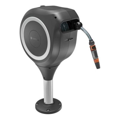 Dévidoir automatique GARDENA RollUp S blanc 15m - Tuyau 13mm