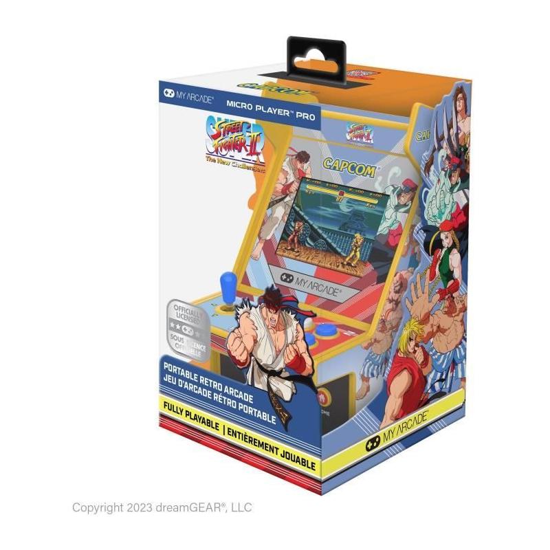 Console Micro Player PRO - Super Street Fighter II - Jeu rétrogaming 