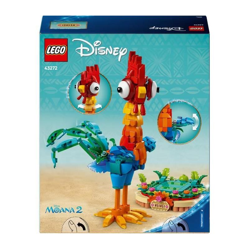 LEGO Disney Vaiana 2 43272 Heihei - Jouet fillette 9 ans