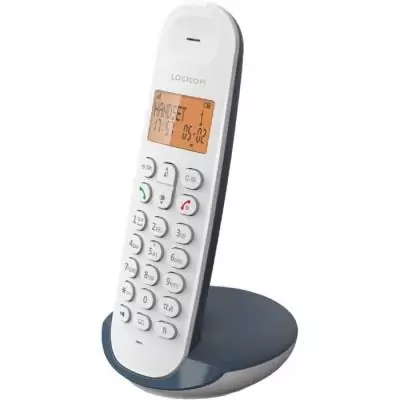 Téléphone fixe sans fil LOGICOM DECT ILOA 150 SOLO - Ardoise