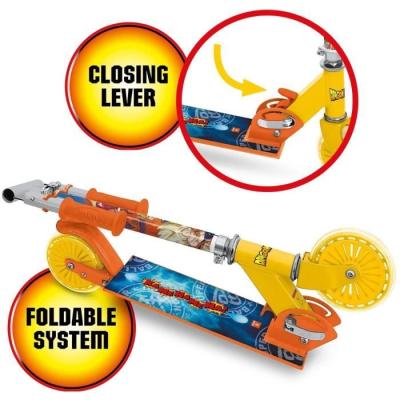 Trottinette 2 roues pliable Dragon Ball - Fun et pratique!