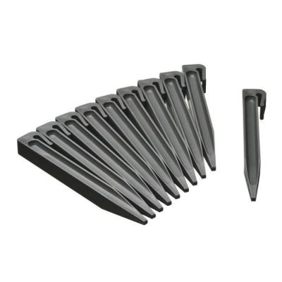 Piquets pour bordures de jardin - Lot de 10 - NATURE