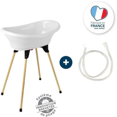Kit baignoire VASCO Blanc Muguet : baignoire pratique et éco-responsable
