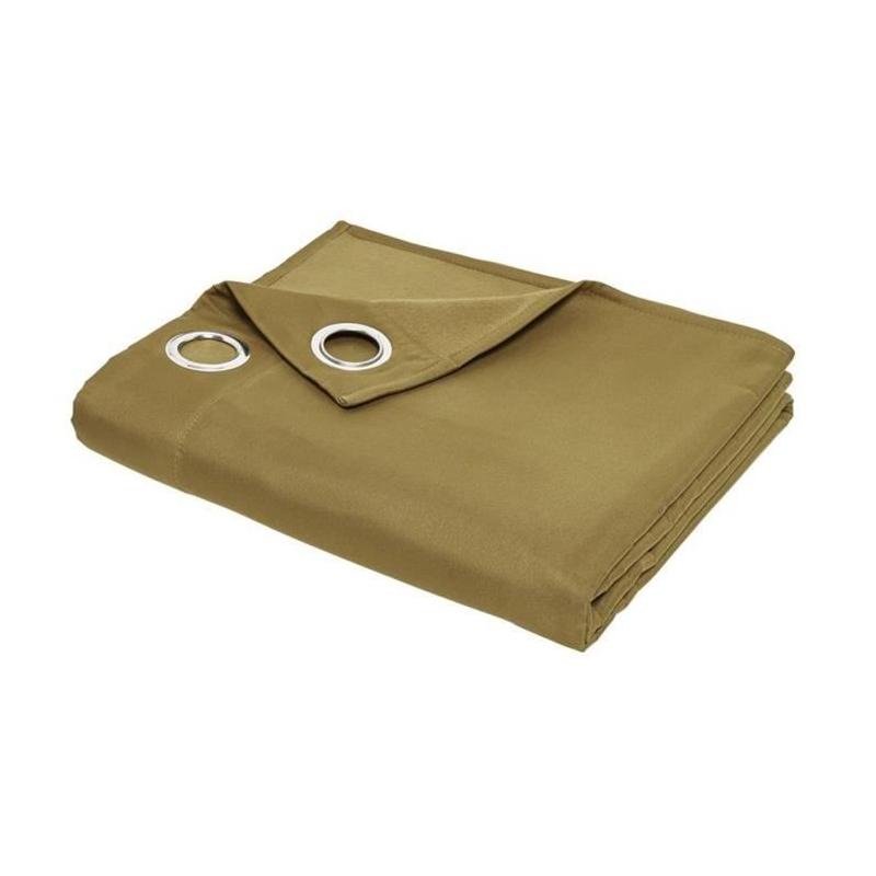 Rideau isolant 140x240 cm uni Bronze - Livraison rapide