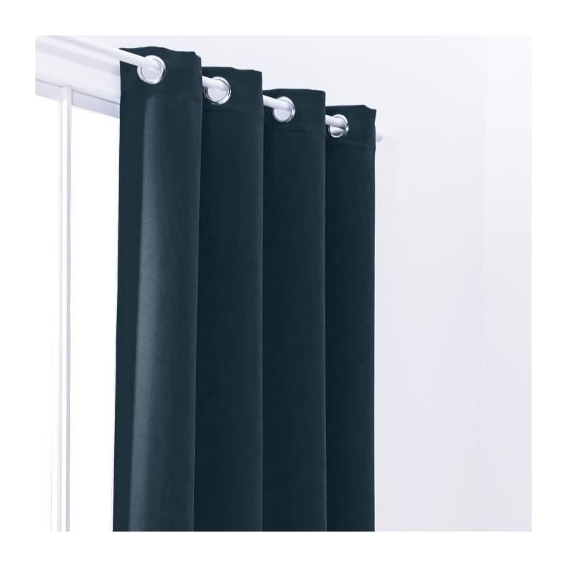 Rideau Occultant Essential Uni - 140 x 240 cm - Paon