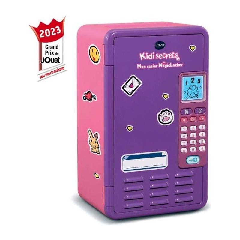 Casier MagicLocker VTECH KidiSecrets rose - Coffre-fort secret 6 chiffres