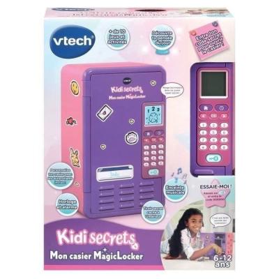 Casier MagicLocker VTECH KidiSecrets rose - Coffre-fort secret 6 chiffres
