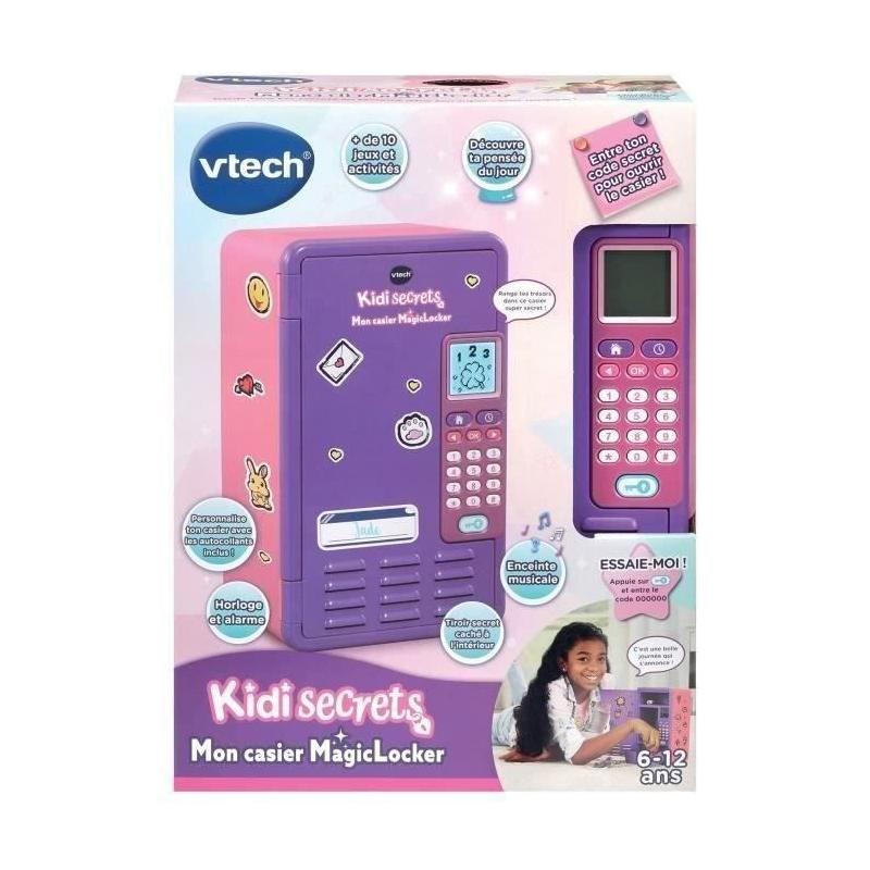 Casier MagicLocker VTECH KidiSecrets rose - Coffre-fort secret 6 chiffres