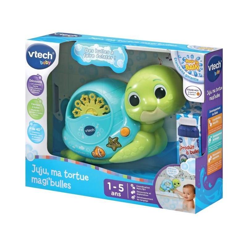 Tortue musicale VTECH JUJU MA TORTUE MAGI BULLES 1-5 ans
