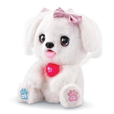 Peluche interactive Vtech kisskiss - Mon toutou bisous blanc