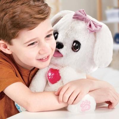 Peluche interactive Vtech kisskiss - Mon toutou bisous blanc