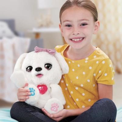 Peluche interactive Vtech kisskiss - Mon toutou bisous blanc