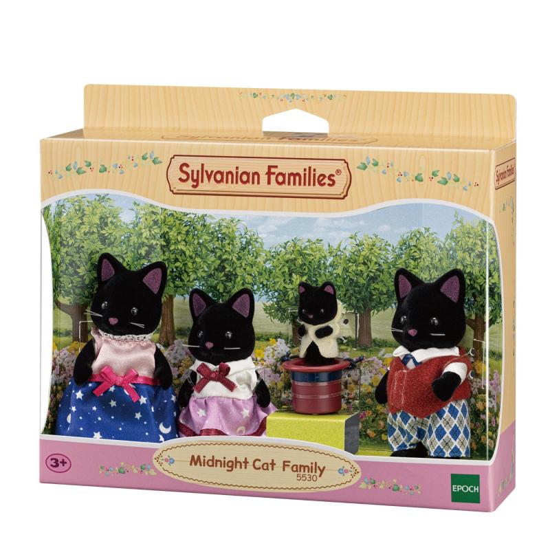 Sylvanian Families La famille Chat Magicien
