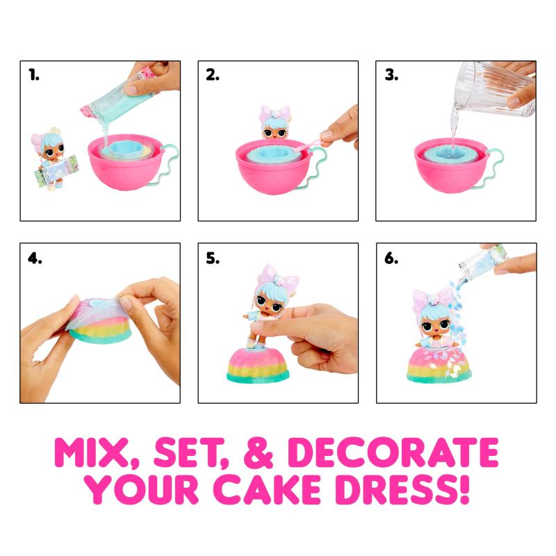 L.O.L. Surprise! LOL Surprise Mix Make Gâteaux d'anniversaire
