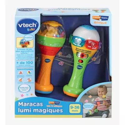 VTech Baby MARACAS LUMI MAGIQUES VTech Baby MARACAS LUMI MAGIQUES