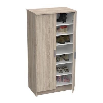 Armoire à Chaussures Moderne Corona - Range-chaussures 55x36h108 cm