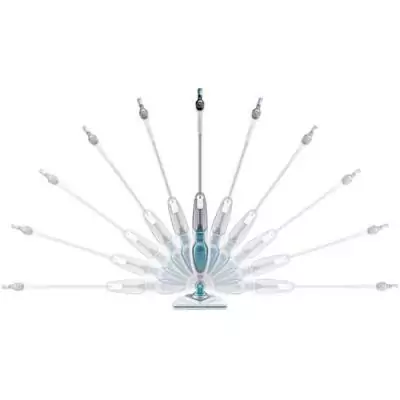 Nettoyeur Vapeur Black & Decker FSM1630-QS - Puissant 1600W - 4 Accessoires - Blanc/Bleu Nettoyeur Vapeur Black & Decker FSM1630-QS - Puissant 1600W - 4 Accessoires - Blanc/Bleu