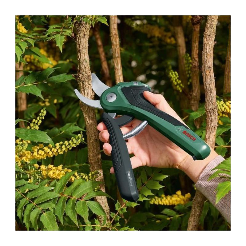 Sécateur EasyPrune sans fil Bosch - Vert - Technologie Power Assist
