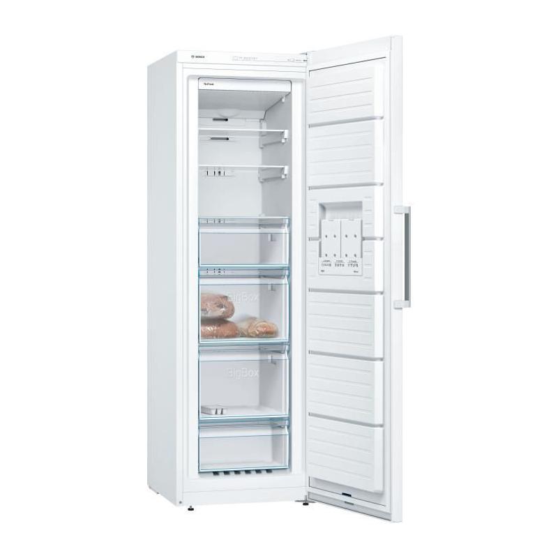 Congélateur armoire Bosch SER4 GSN36CWEP Blanc - Classe E 242L