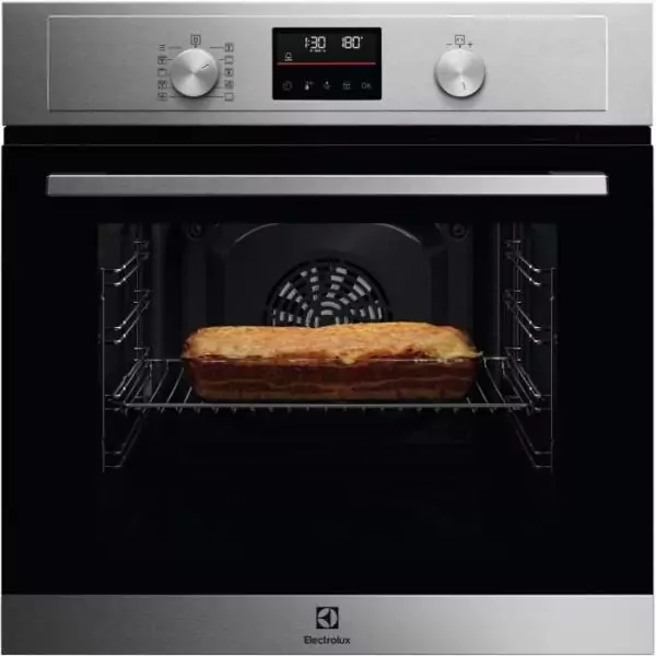 Four encastrable multifonction pyrolyse - ELECTROLUX - COH4P06BX3 - Inox - Anti-trace - Porte froide - 25 programmes de cuisson
