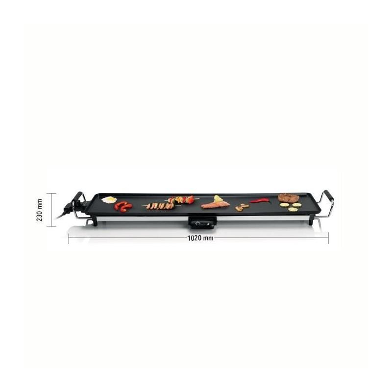 Plancha électrique LITTLE BALANCE 8239 Happy Plancha 90 - 2000W, Noir