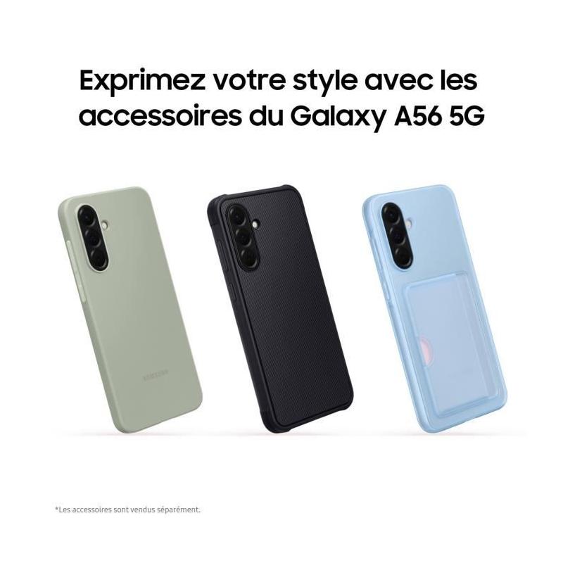 Smartphone Samsung Galaxy A56 6,7 5G Graphite - 128 Go