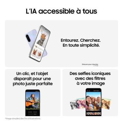 Smartphone Samsung Galaxy A36 6,7 5G Nano SIM 128 Go Lime - Compact et performant