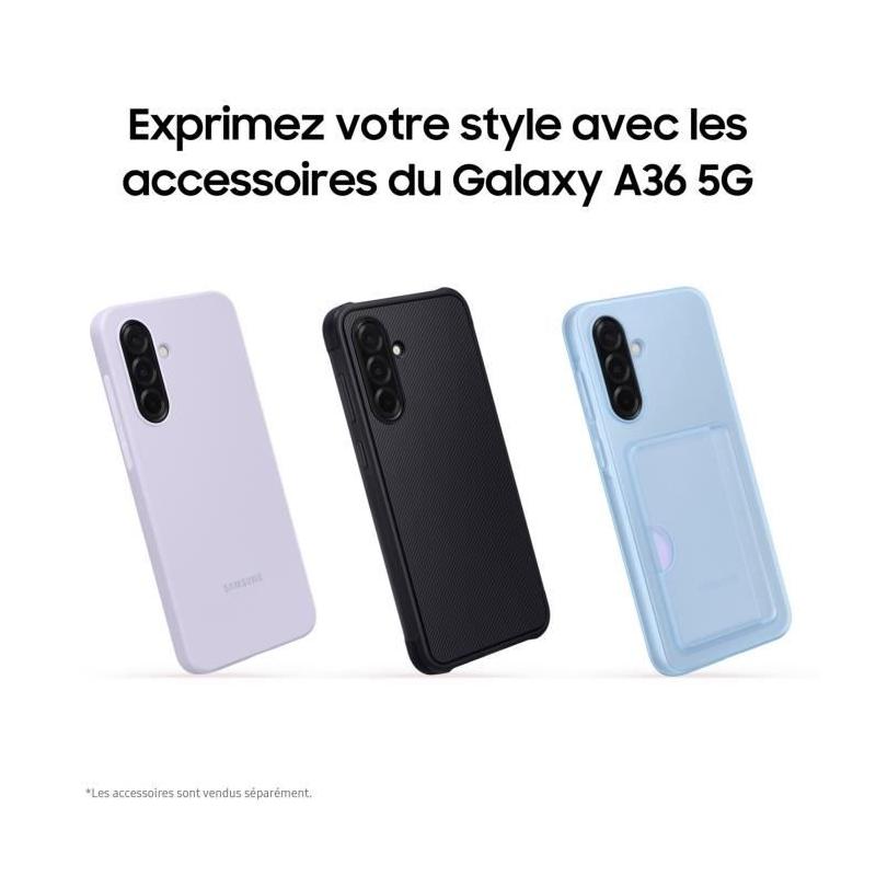 Smartphone Samsung Galaxy A36 6,7 5G Nano SIM 128 Go Lime - Compact et performant