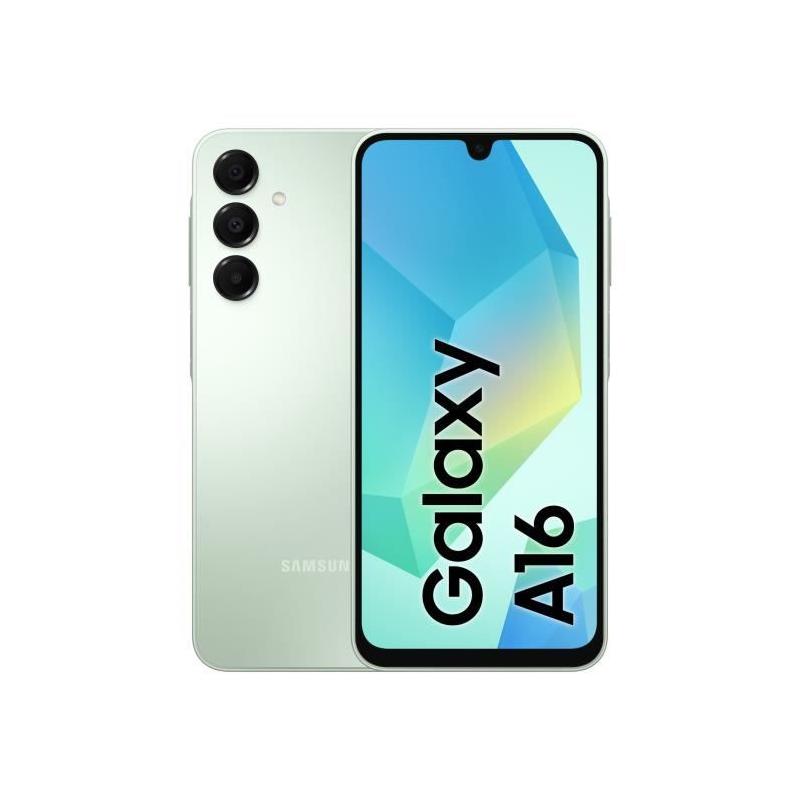 Samsung Galaxy A16 Smartphone 128Go Vert d'eau - Compact et performant
