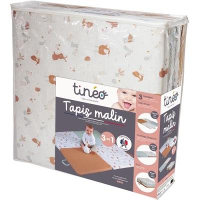 Tapis d'éveil Malin TINEO LITTLE FARMER 3en1 - 120x120 cm