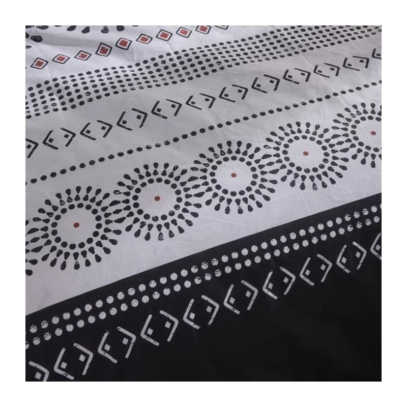 Parure de couette TODAY Sunshine 220x240cm - Imprimée en coton 57 fils