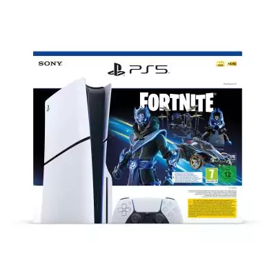 Sony Playstation 5 Slim Fortnite 1 To Wifi Noir, Blanc