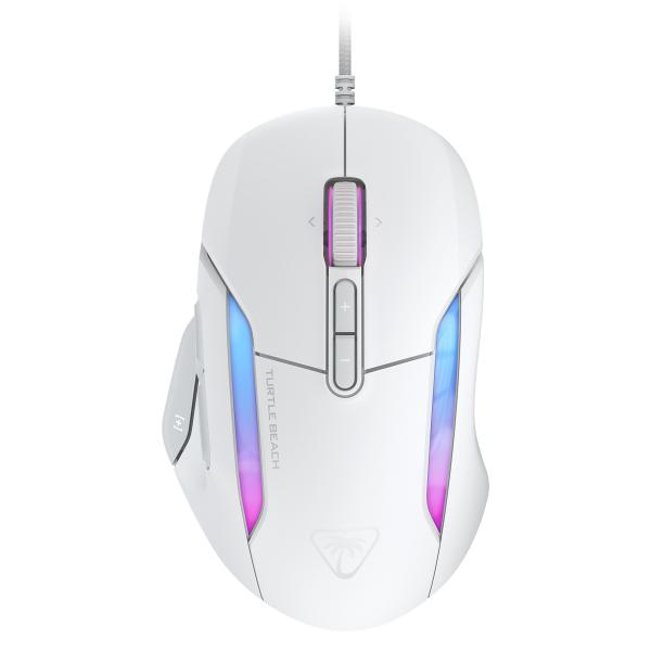 Turtle Beach Kone II - Souris gaming RGB ergonomique filaire, capteur optique 26 000 DPI, interrupteurs optiques 100 M de