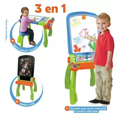 VTech Magi Chevalet Interactif 3 en 1