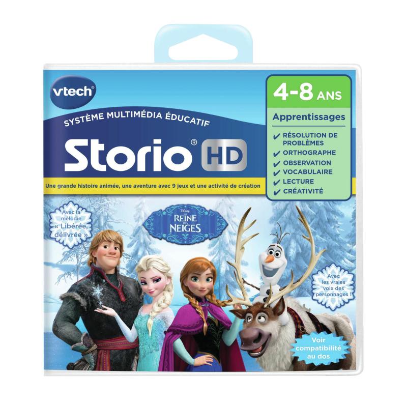 VTech Jeu Storio HD La reine des neiges