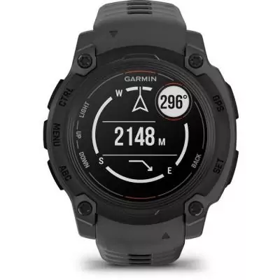 Montre connectée sport - GARMIN - Instinct E - 40 mm - Noir/Gris charbon