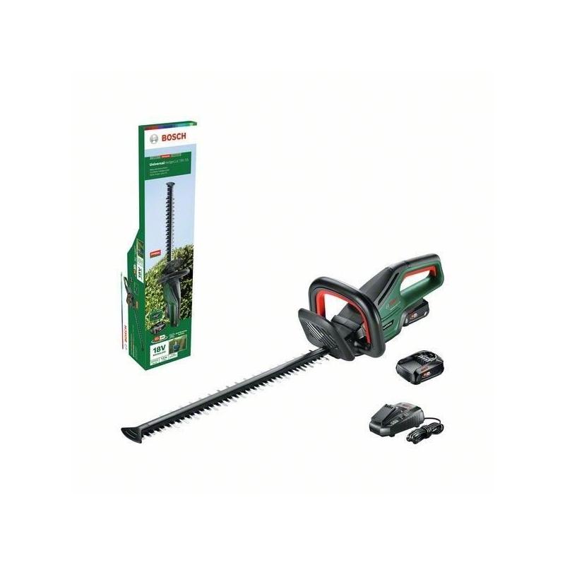 Taille-haies Bosch - UniversalHedgeCut 18V-55 (2 batteries et 1 chargeur)