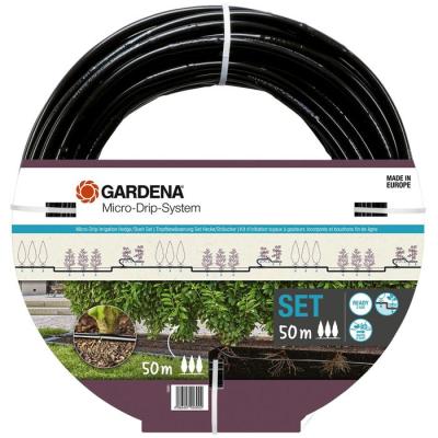 Kit d'Initiation GARDENA - Arrosage 50m avec Goutteurs et Bouchon