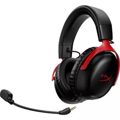 Casque Gamer Sans Fil HyperX Cloud III Noir/Rouge - Pour PC & Console