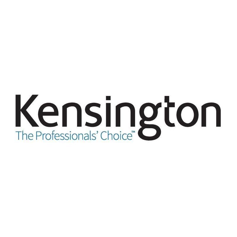 Tapis de souris Kensington avec repose-poignet Duo gel, Noir et bleu