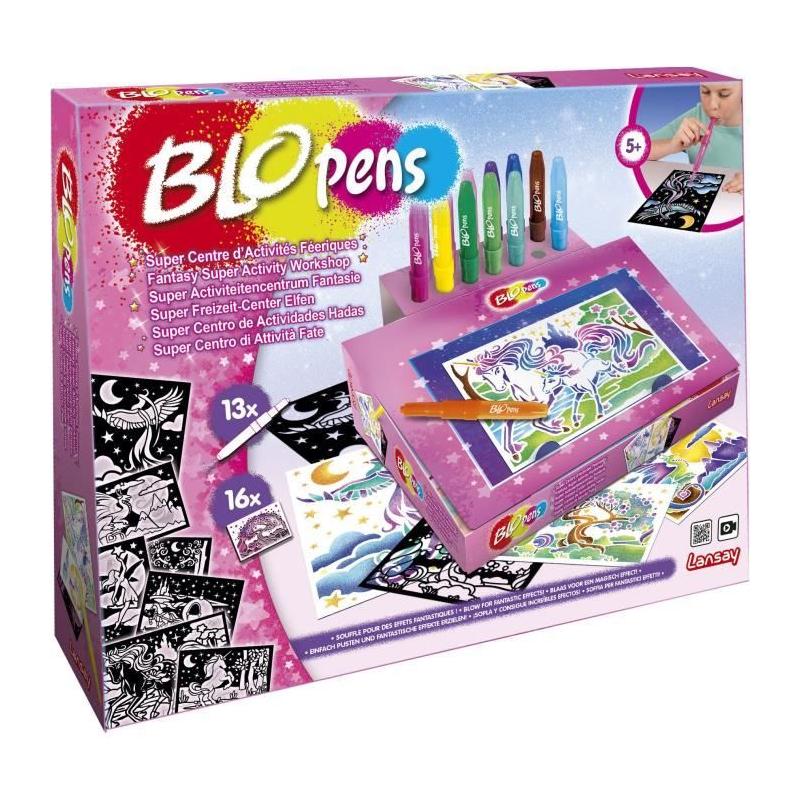 Découvrez le Centre d'Activités Féeriques BLOPENS - Pour des Heures de Dessin et de Coloriage!