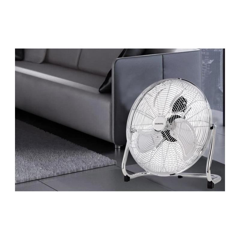 Ventilateur industriel de sol - OCEANIC 70W - 3 vitesses - Diamètre 35 cm
