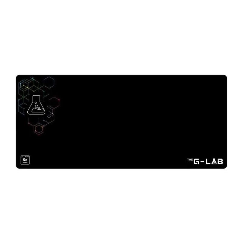 Tapis de Souris XXL The G-Lab PAD SELENIUM Noir - 900x400x4mm
