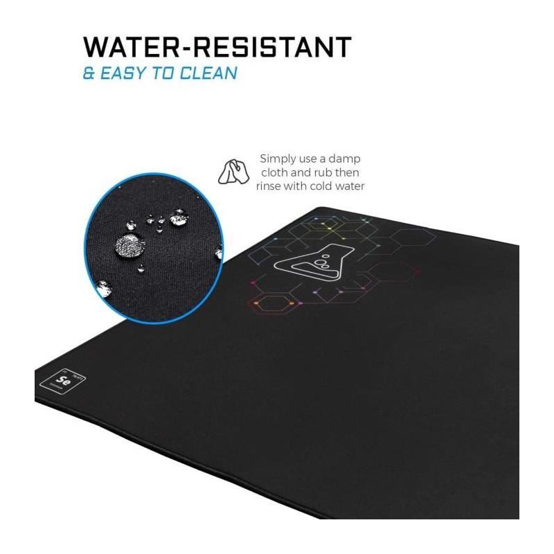 Tapis de Souris XXL The G-Lab PAD SELENIUM Noir - 900x400x4mm