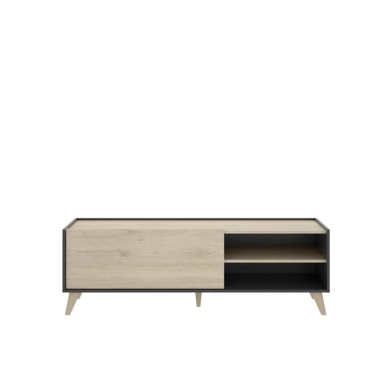 Ensemble Salon Moderne : Meuble TV + Table Basse Relevable
