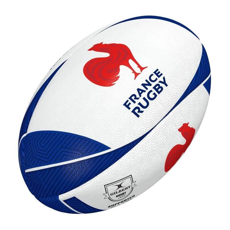 Ballon de Rugby Mini GILBERT - Réplique France - Dimensions colis: 15x10x2