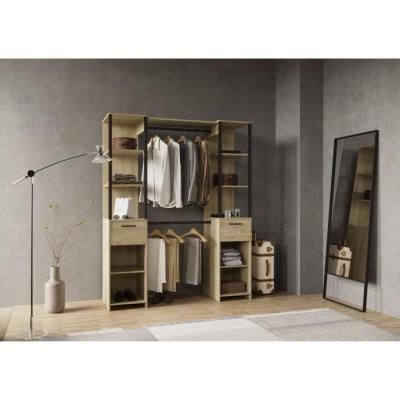 Kit dressing GARY Chene Kronberg/Noir mat - 159,8 x 49,5 x 200,3 cm - DEMEYERE